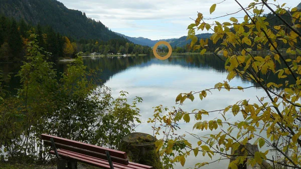 Die Lage des Bäckerguts - in unmittelbarer Nähe zum Haldensee